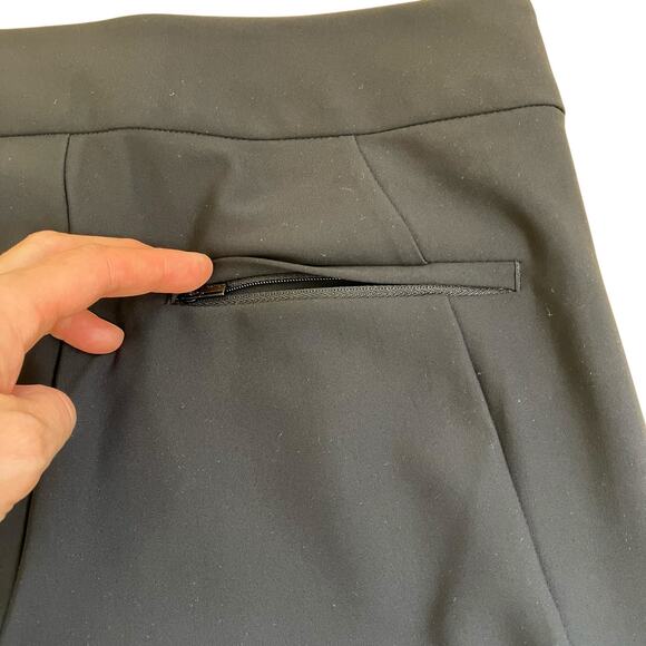 Athleta Stellar Straight Crop Pant in Black Sz 6 Stretchy Comfy Everyday Office - Picture 10 of 16